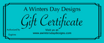 A Winters Day Designs Gift Card